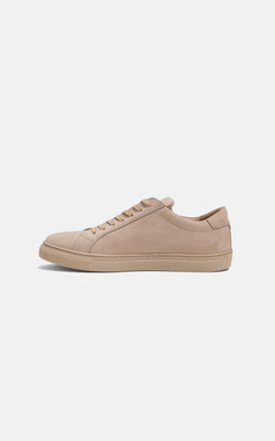 Leather Beige Sneakers