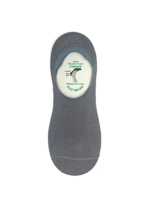 No Show Gray Socks