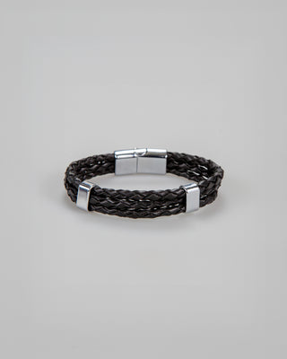 Black Leather Bracelet