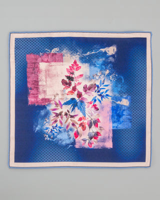 Blue Pocket square