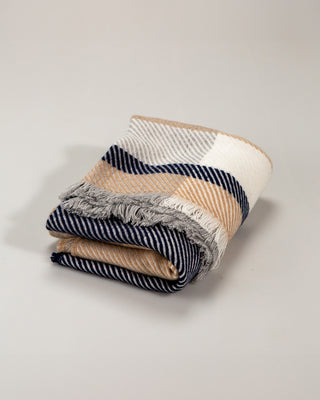 Beige & Blue Scarf