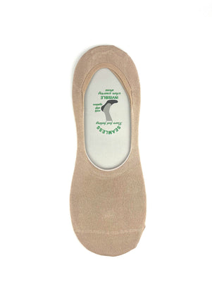 No Show Beige Socks