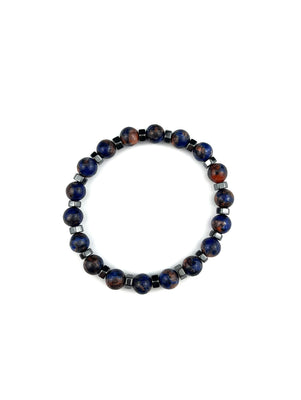 Blue Tiger Eye Bracelet