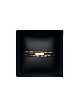Multilayer Brown Leather and Woven Rope Bracelet