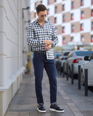 Dark Blue Slim Fit Jeans