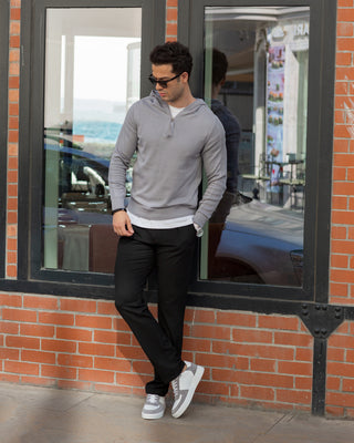Black Drawstring Trouser