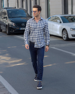 Dark Blue Slim Fit Jeans