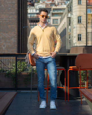 Slim Fit Light Navy Jeans