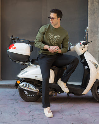 Black Drawstring Trouser