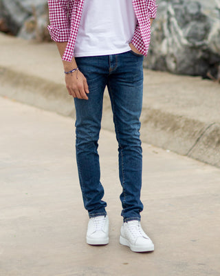 Slim Fit Dark Navy Jeans
