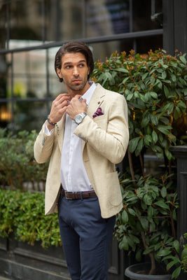 Slim Fit Long Sleeve White Shirt