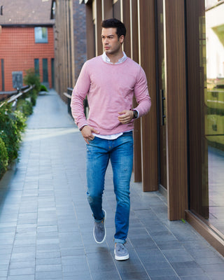 Slim Fit Light Navy Jeans