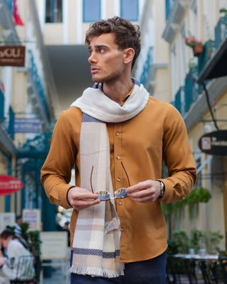 Long Sleeve Brown Shirt