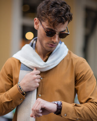Long Sleeve Brown Shirt