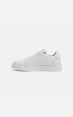 Modern Leather White Sneakers
