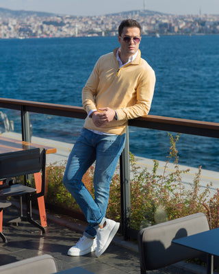 Slim Fit Light Navy Jeans