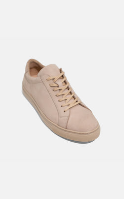 Leather Beige Sneakers
