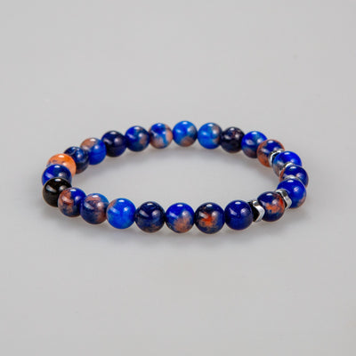Planet Blue Beads Bracelet