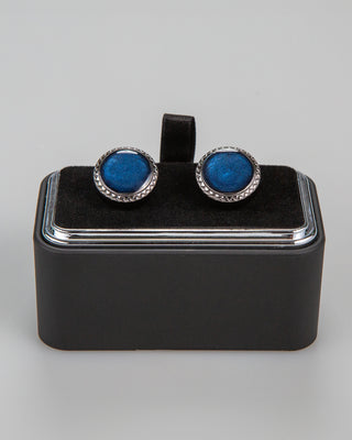 Blue Cufflink
