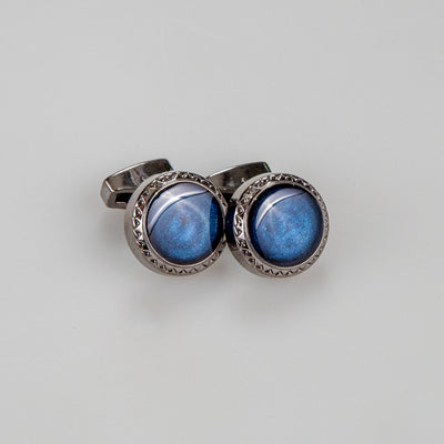 Blue Cufflink