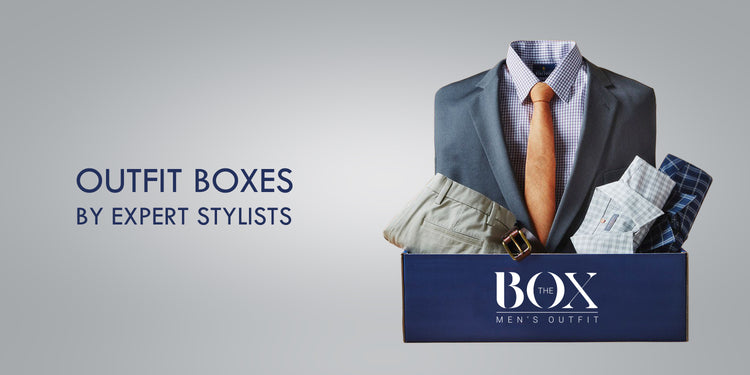 Men Box Style Outfit Boxes by Expert Stylist – The Box Men's Outfit